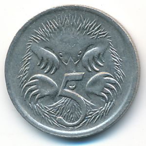 Австралия, 5 центов (1987 г.)