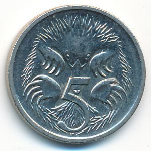 Австралия, 5 центов (1998 г.)