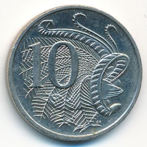 Австралия, 10 центов (1999 г.)