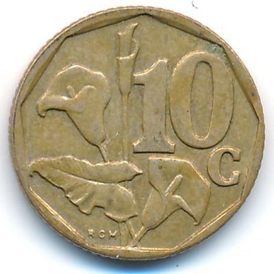 ЮАР, 10 центов (1997 г.)