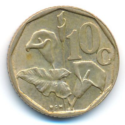 ЮАР, 10 центов (1991 г.)