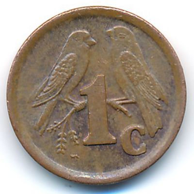 South Africa, 1 cent, 1994