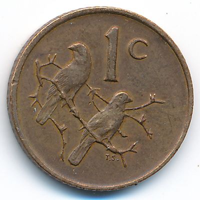 ЮАР, 1 цент (1973 г.)