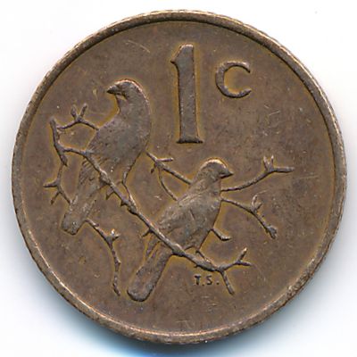 ЮАР, 1 цент (1971 г.)