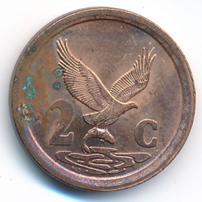ЮАР, 2 цента (1992 г.)