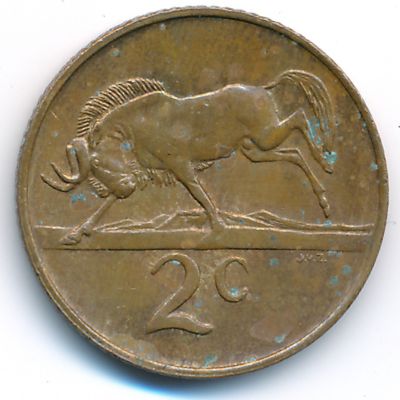 ЮАР, 2 цента (1989 г.)