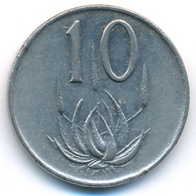 South Africa, 10 cents, 1978