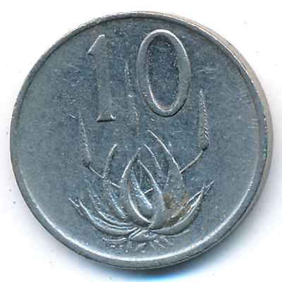 ЮАР, 10 центов (1986 г.)