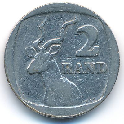 ЮАР, 2 рэнда (1990 г.)