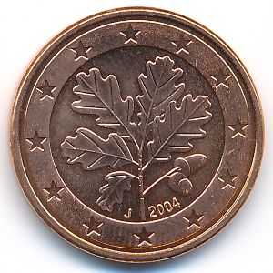 Германия, 5 евроцентов (2004 г.)
