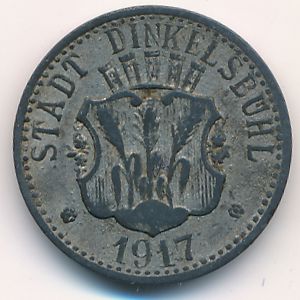 Динкельсбюль., 5 пфеннигов (1917 г.)