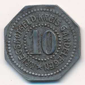 Гарделеген., 10 пфеннигов