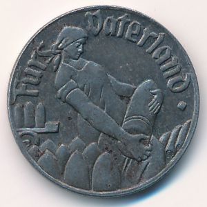 Франкенталь., 10 пфеннигов (1918 г.)