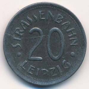 Лейпциг., 20 пфеннигов