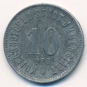 Имменштадт., 10 пфеннигов (1918 г.)