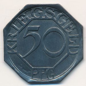 Дортмунд., 50 пфеннигов (1917 г.)