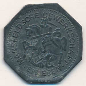 Лютерштадт-Айслебен., 50 пфеннигов (1917 г.)