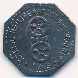 Хайлигенштадт., 5 пфеннигов (1919 г.)