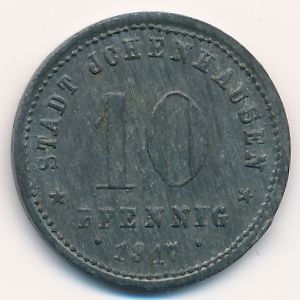 Ихенхаузен., 10 пфеннигов (1917 г.)