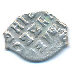 Пётр I (1682—1725), 1 копейка (1682 г.)