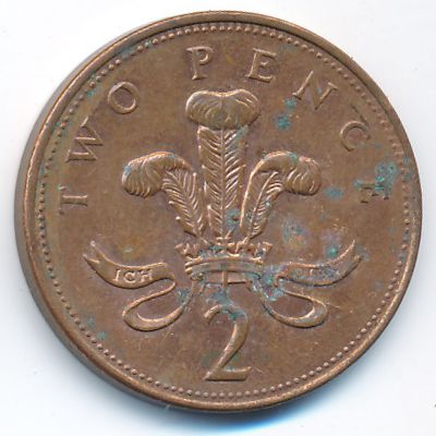Великобритания, 2 пенса (2004 г.)