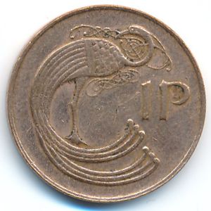 Ireland, 1 penny, 1976