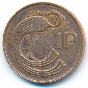 Ireland, 1 penny, 1978