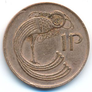 Ireland, 1 penny, 1982