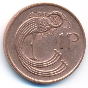 Ireland, 1 penny, 1994