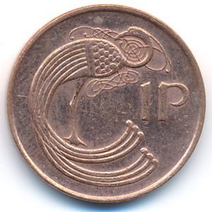 Ирландия, 1 пенни (1995 г.)