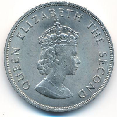 Jersey, 5 shillings, 1966
