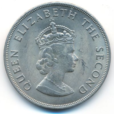 Jersey, 5 shillings, 1966