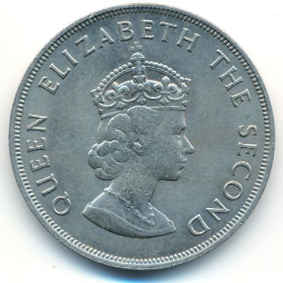 Jersey, 5 shillings, 1966