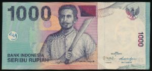Индонезия, 1000 рупий (2012 г.)