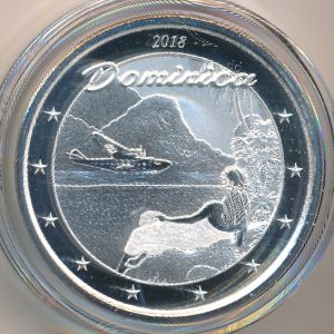 Доминика, 2 доллара (2018 г.)