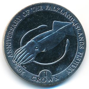 Фолклендские острова, 1 крона (2007 г.)