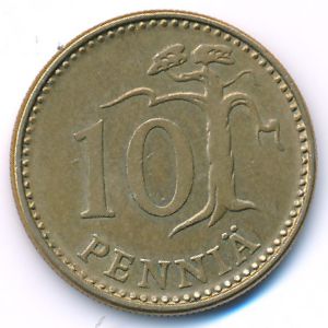 Финляндия, 10 пенни (1978 г.)