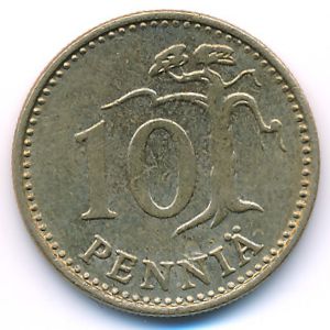 Финляндия, 10 пенни (1979 г.)