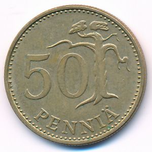 Финляндия, 50 пенни (1971 г.)