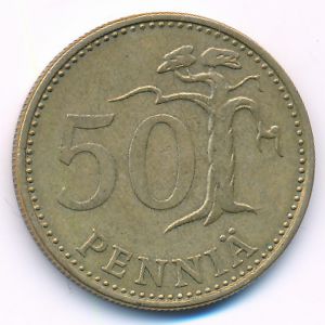 Финляндия, 50 пенни (1974 г.)