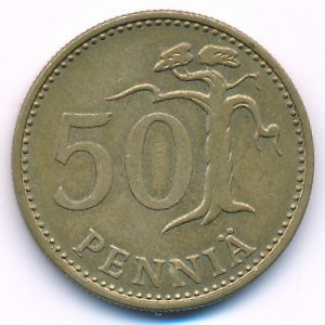 Финляндия, 50 пенни (1974 г.)