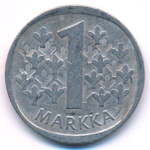 Finland, 1 markka, 1971