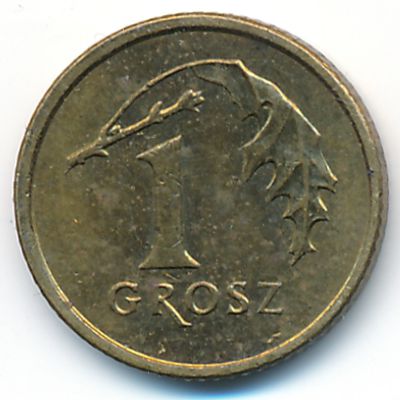 Польша, 1 грош (2000 г.)