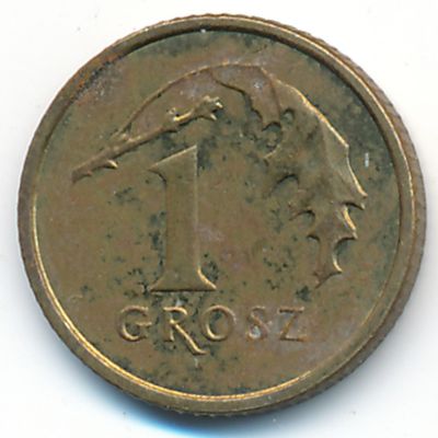 Польша, 1 грош (2001 г.)
