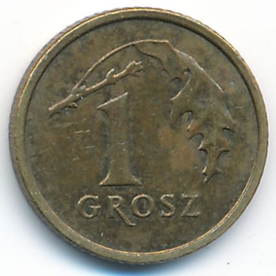 Польша, 1 грош (2002 г.)