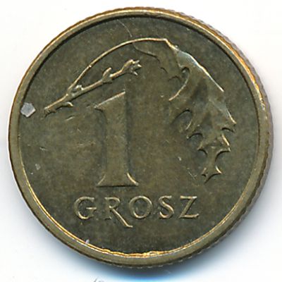 Польша, 1 грош (2006 г.)