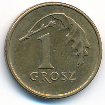 Польша, 1 грош (2012 г.)