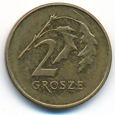 Poland, 2 grosze, 2009