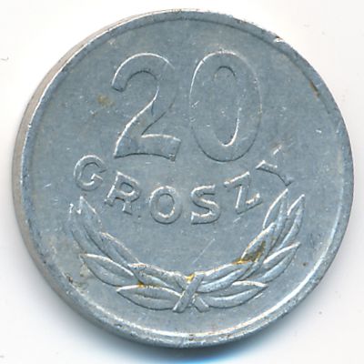 Польша, 20 грошей (1985 г.)