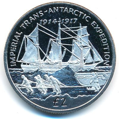 Южная Джорджия и Южные Сэндвичевы острова, 2 фунта (2017 г.)